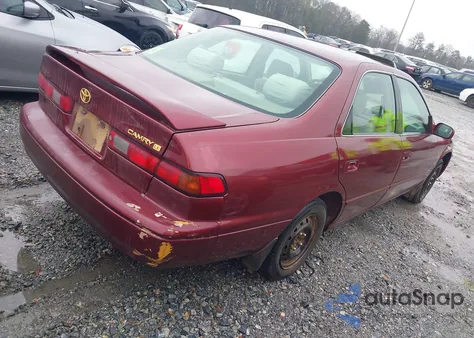 1999 Toyota Camry Le из США, поврежденный, VIN 4T1BG22K8XU599341